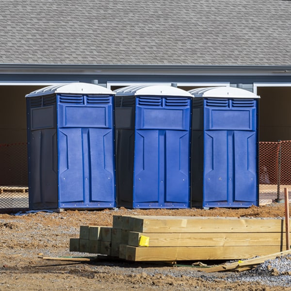 do you offer hand sanitizer dispensers inside the porta potties in Urbandale Iowa
